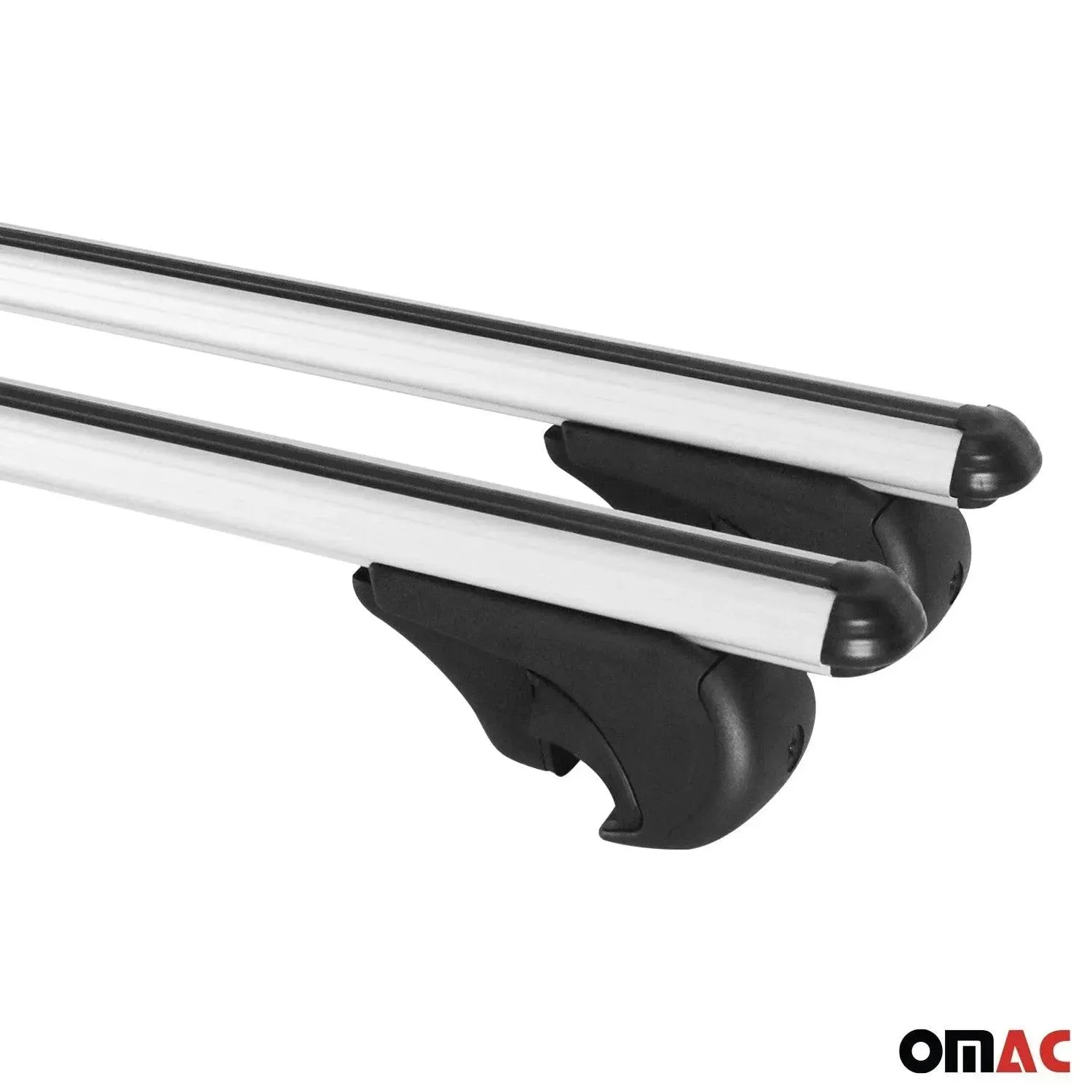 1998-2004 Isuzu Rodeo Sport Roof Rack Cross Bars Silver