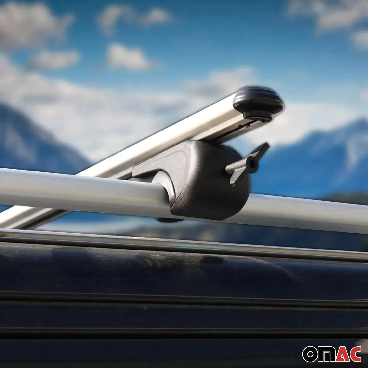 2000-2006 BMW X5 E53 Roof Rack Cross Bars Silver