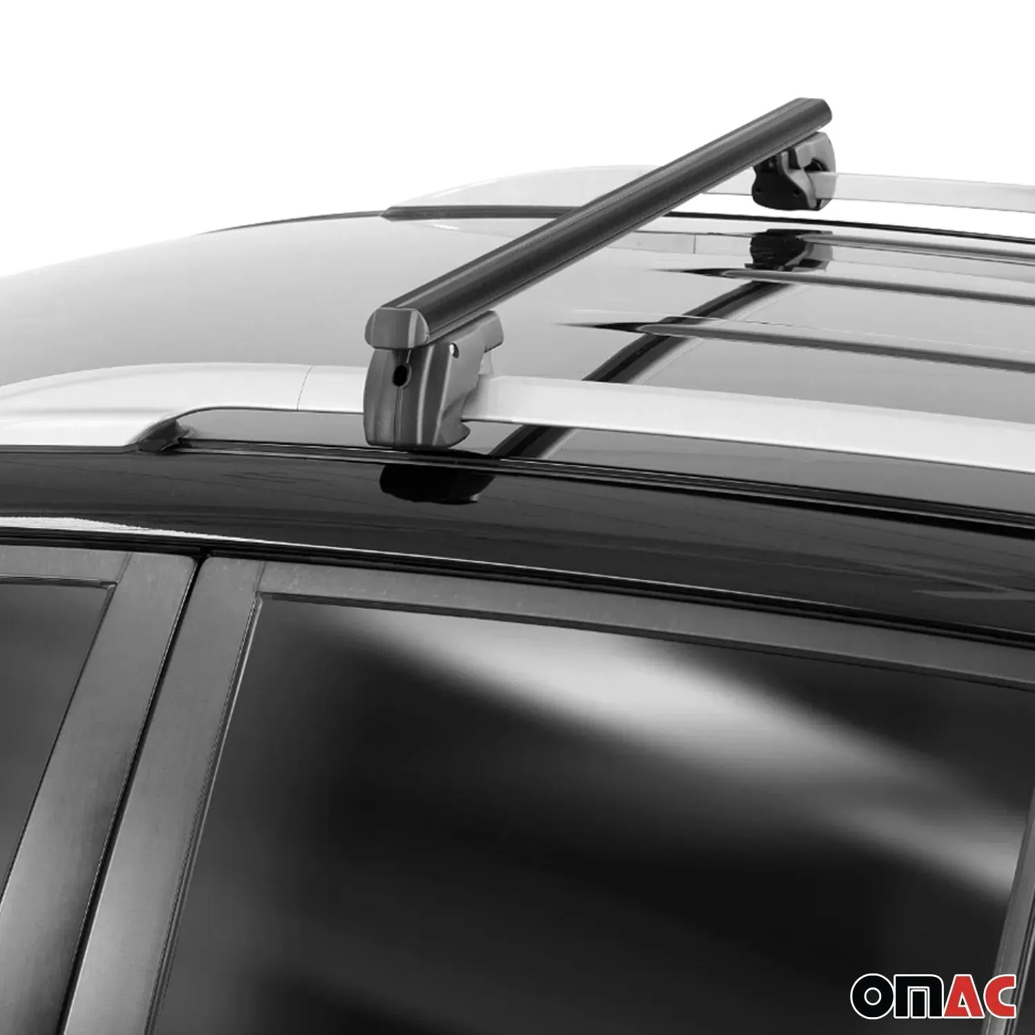 2001-2005 Audi A4 Wagon Roof Rack Cross Bars Black