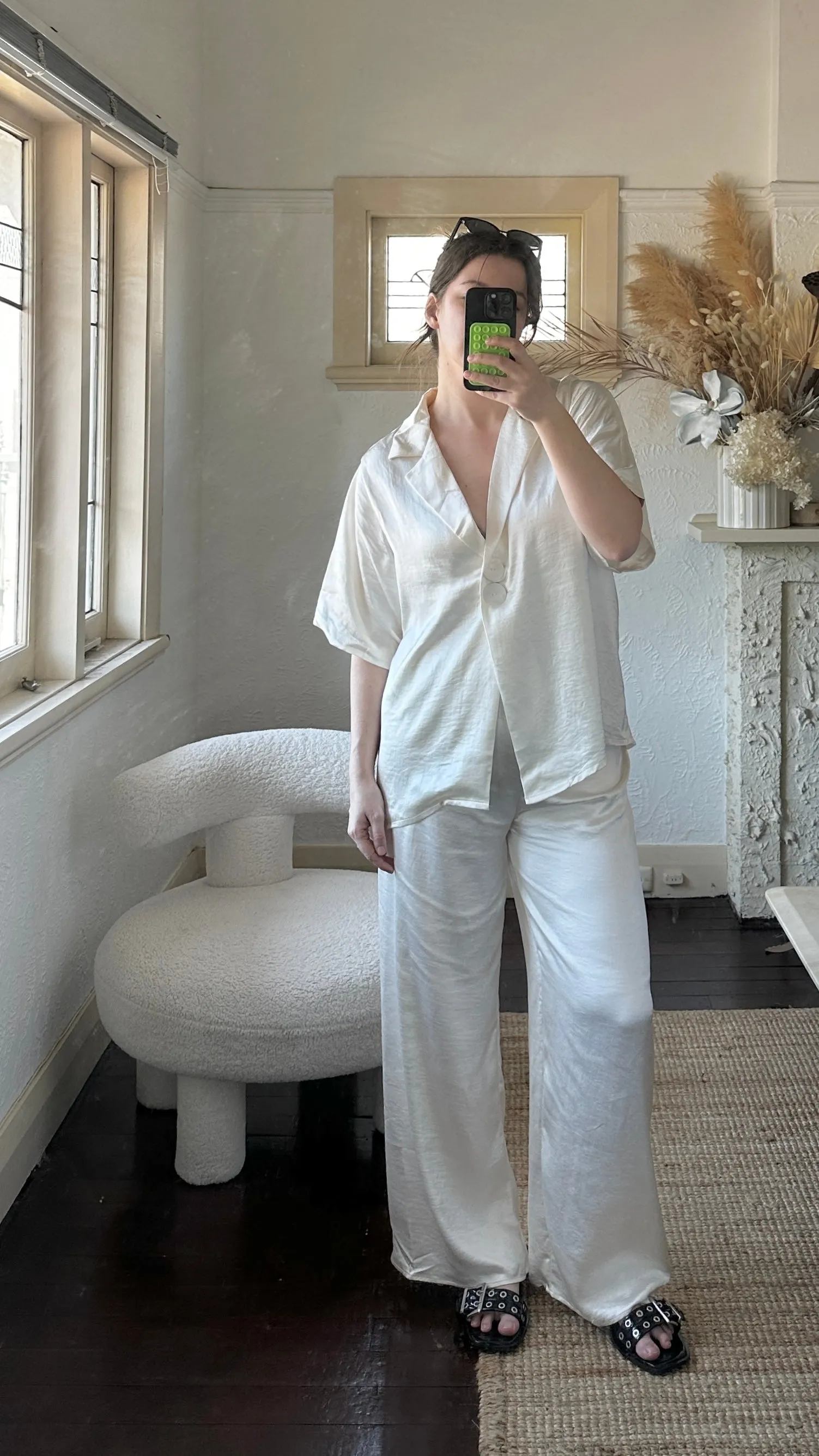Adult Sora Relaxed Pants - Pearl