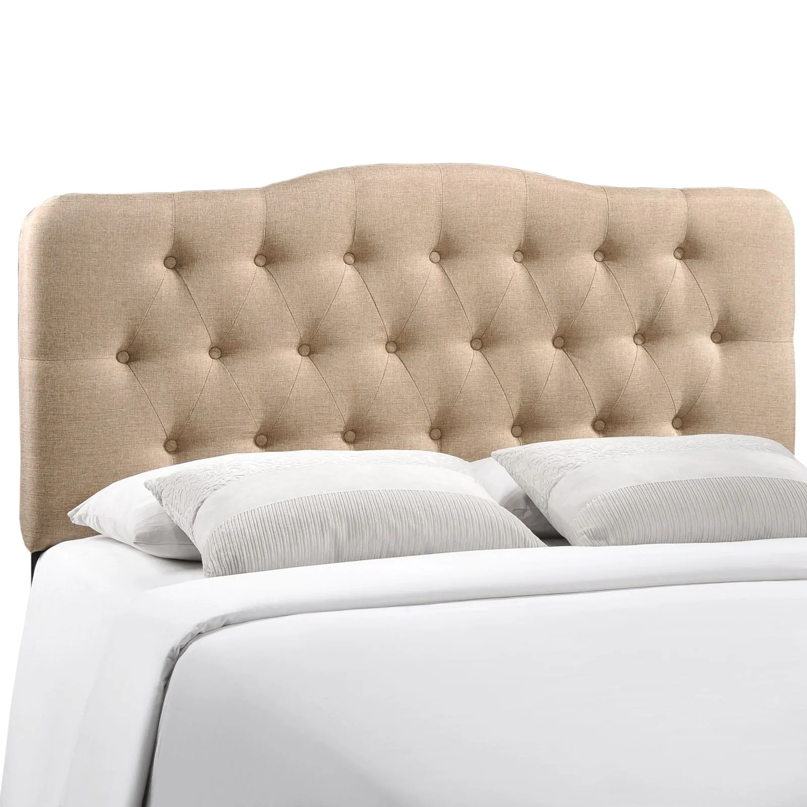 Annabel Upholstered Fabric Headboard
