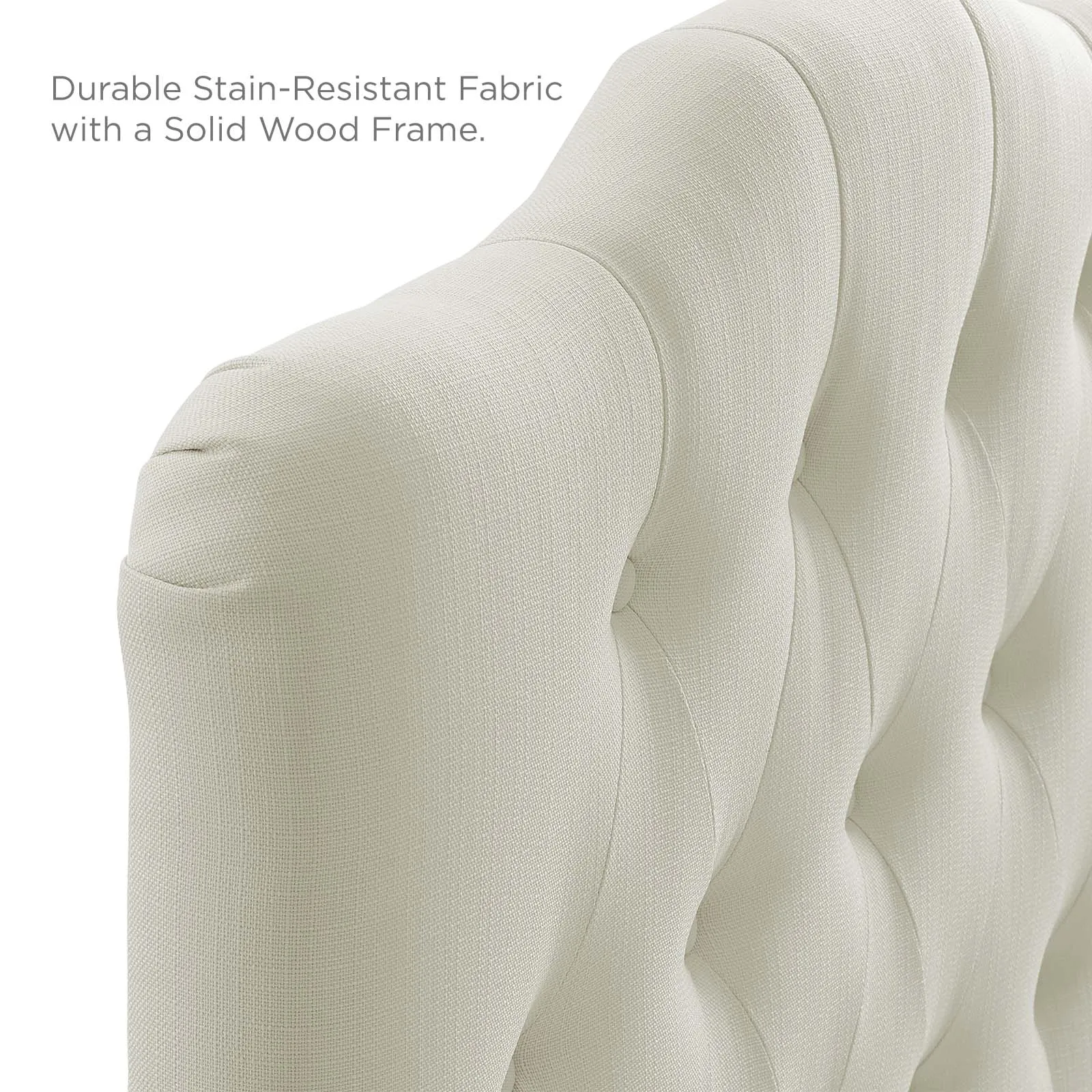 Annabel Upholstered Fabric Headboard