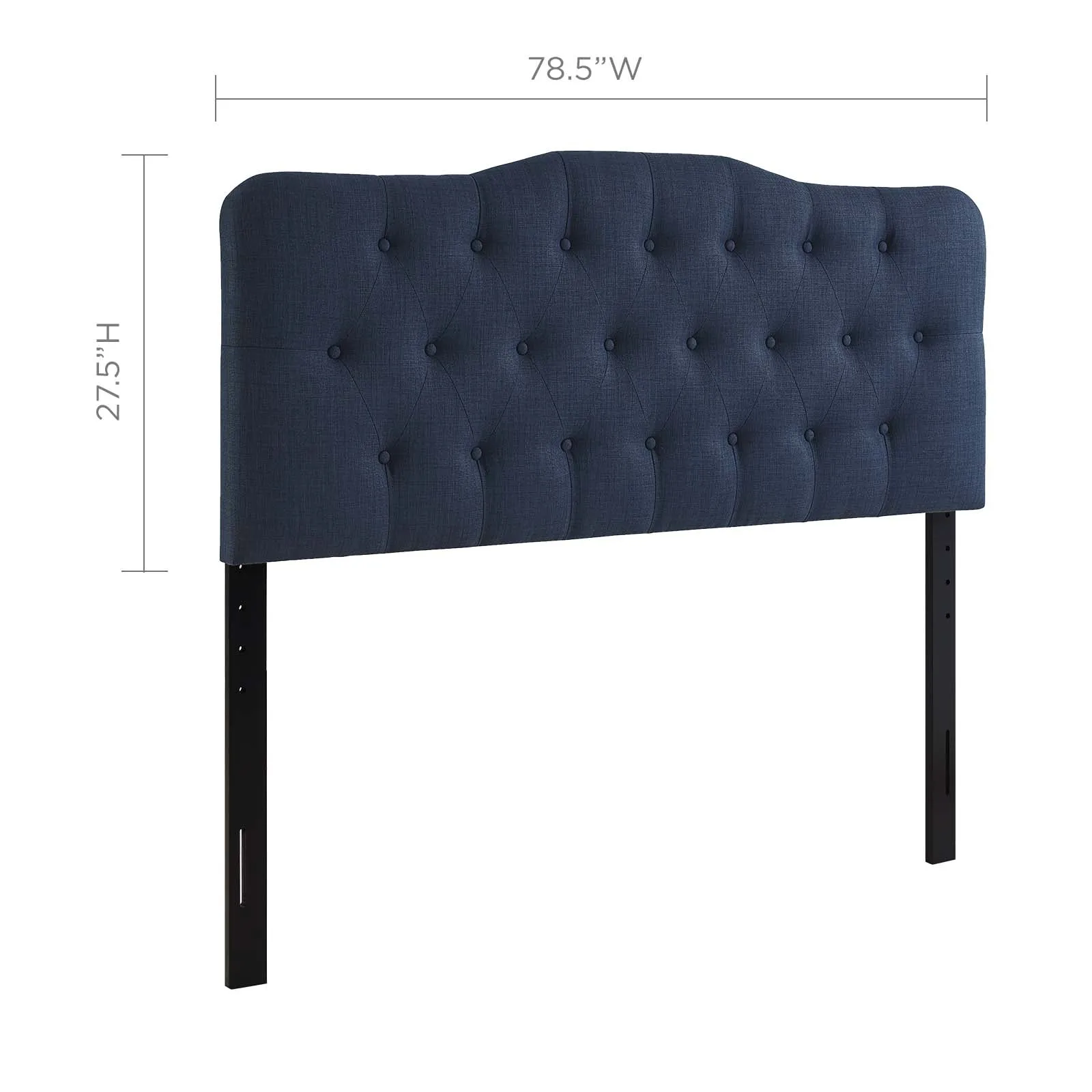 Annabel Upholstered Fabric Headboard