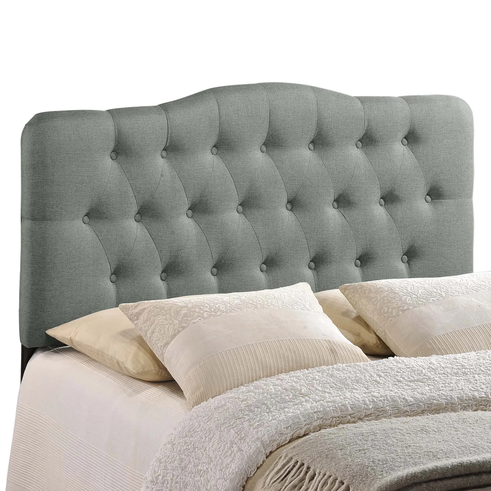 Annabel Upholstered Fabric Headboard