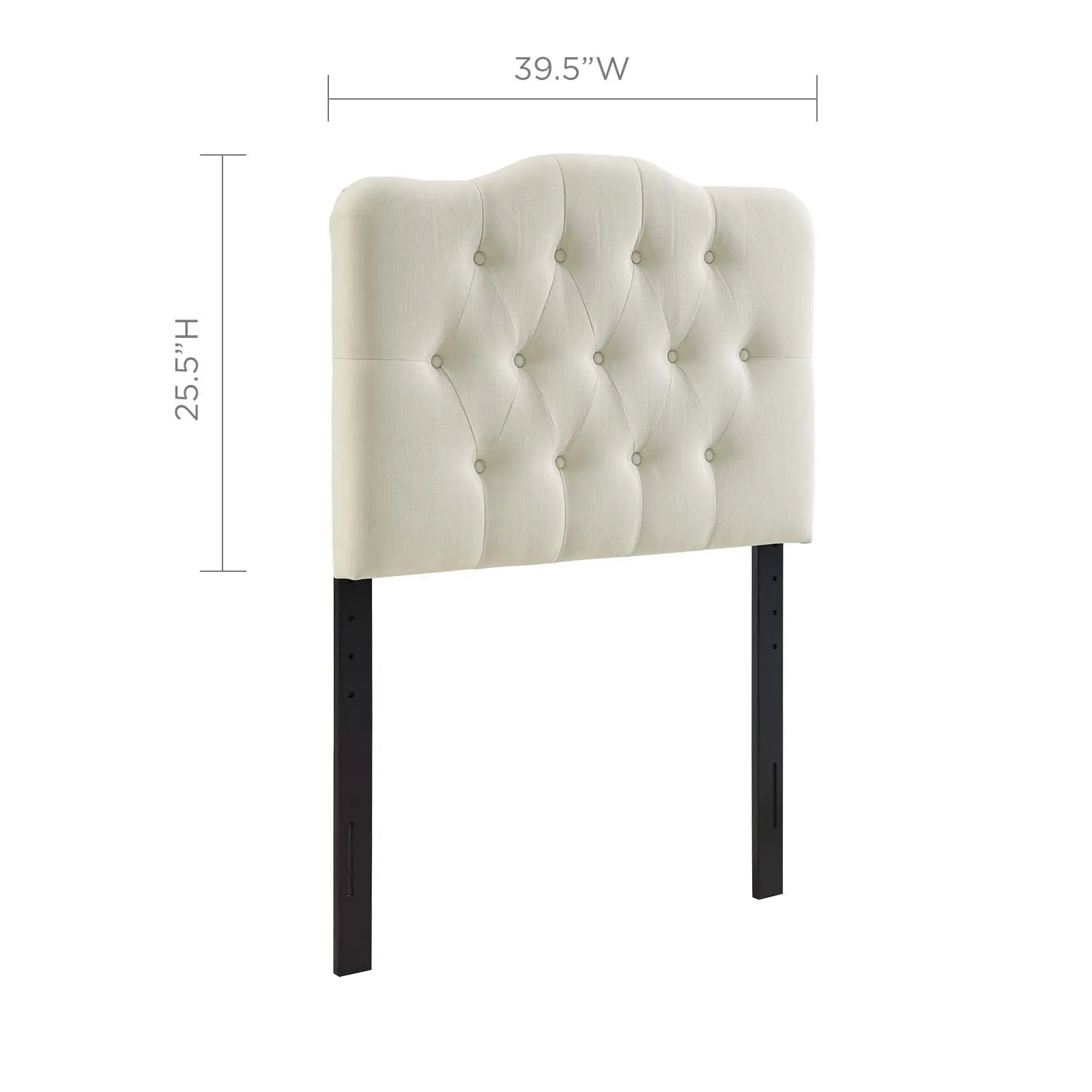 Annabel Upholstered Fabric Headboard