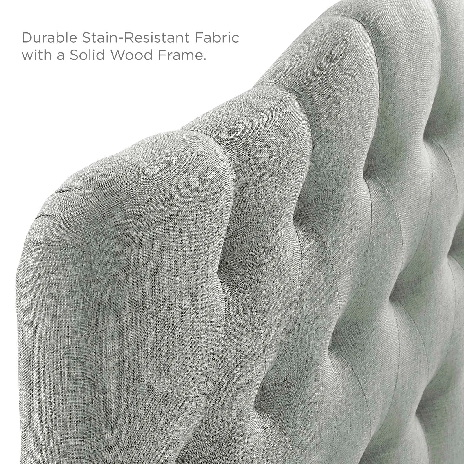 Annabel Upholstered Fabric Headboard