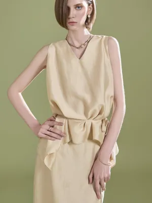 B2971 Blouse with Strap