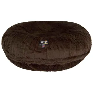 Bagel Dog Bed Mid Shag Brown Forest