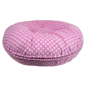 Bagel Dog Bed Pink It Fence