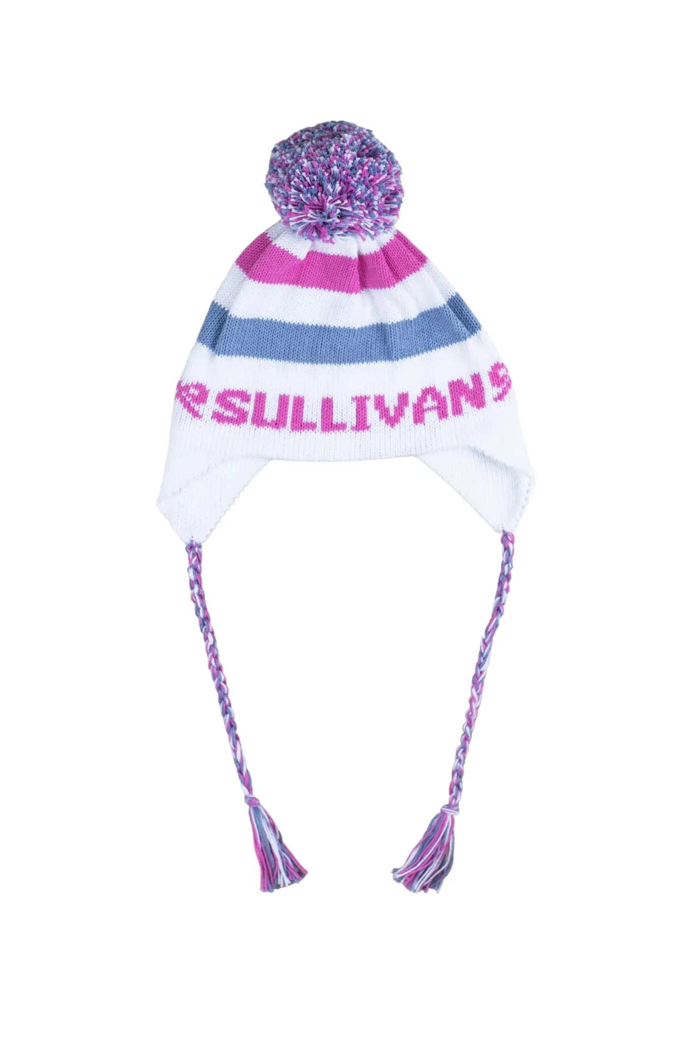 Big Bow Toboggan - Three Color Stripe