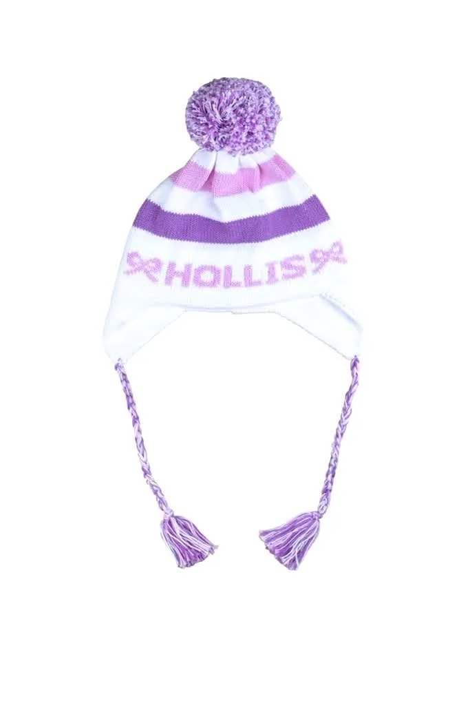 Big Bow Toboggan - Three Color Stripe