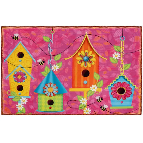 Birdhouse Village Accent Rug - 22" x 32"