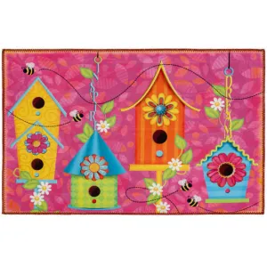 Birdhouse Village Accent Rug - 22" x 32"