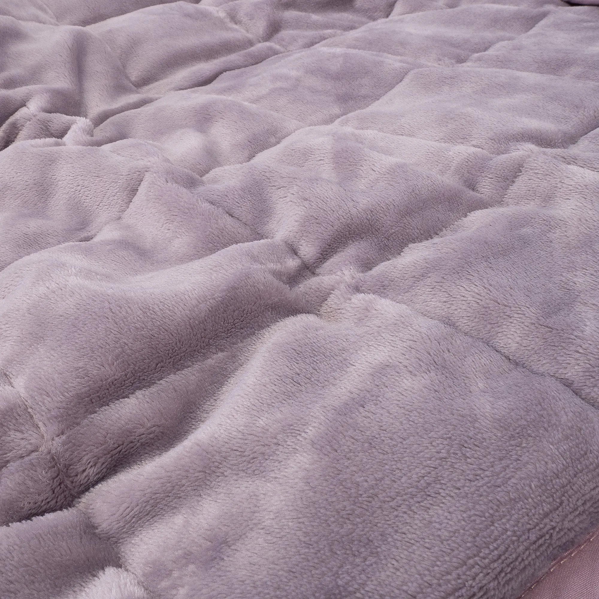 Children's Weighted Blanket - Flannel Fleece Pale Pink