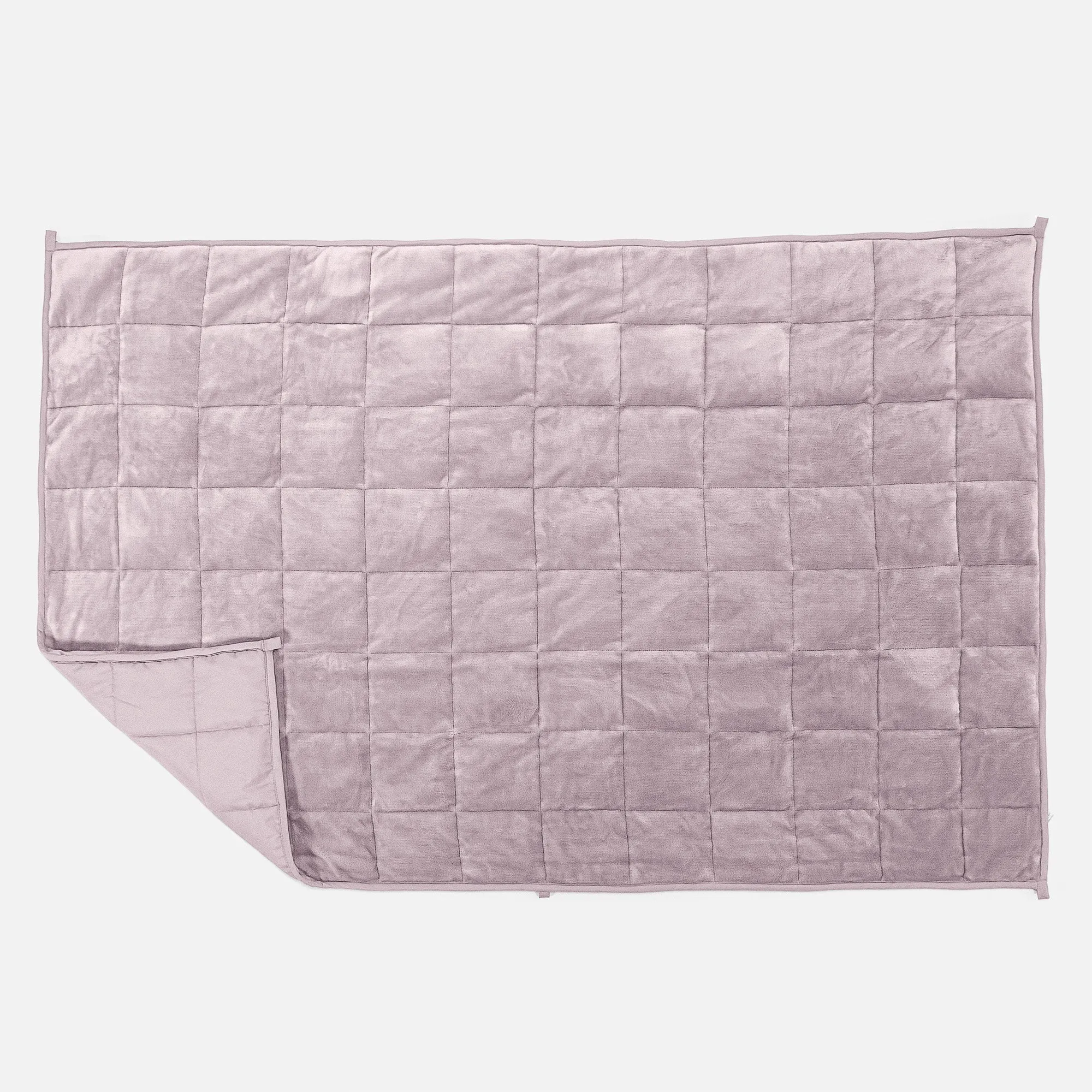 Children's Weighted Blanket - Flannel Fleece Pale Pink