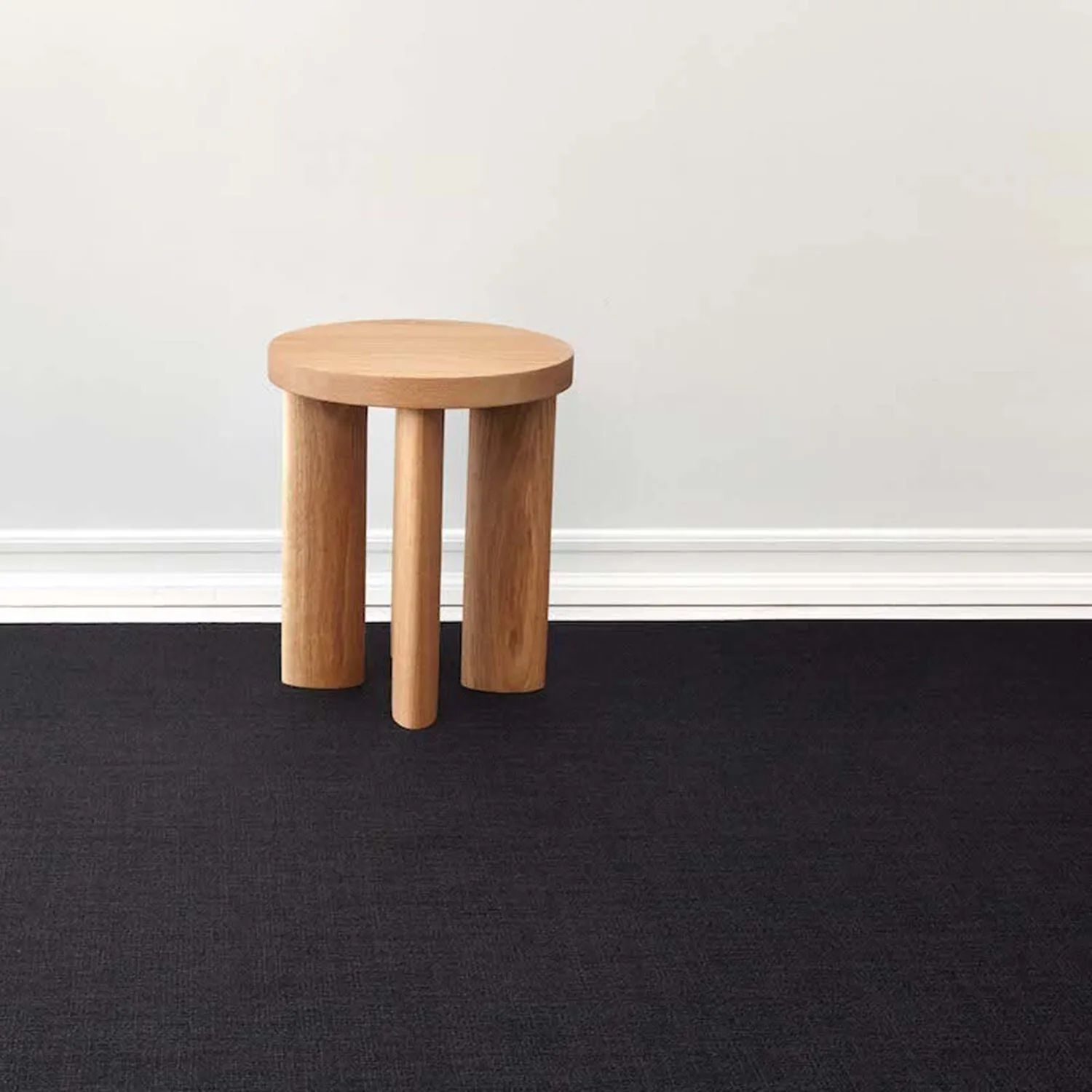 chilewich | woven floor runner 66x183cm (26x72") | boucle noir