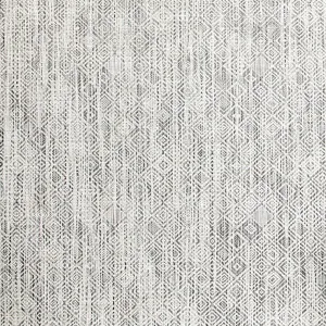 chilewich | woven floor runner 66x183cm (26x72") | mosaic black   white