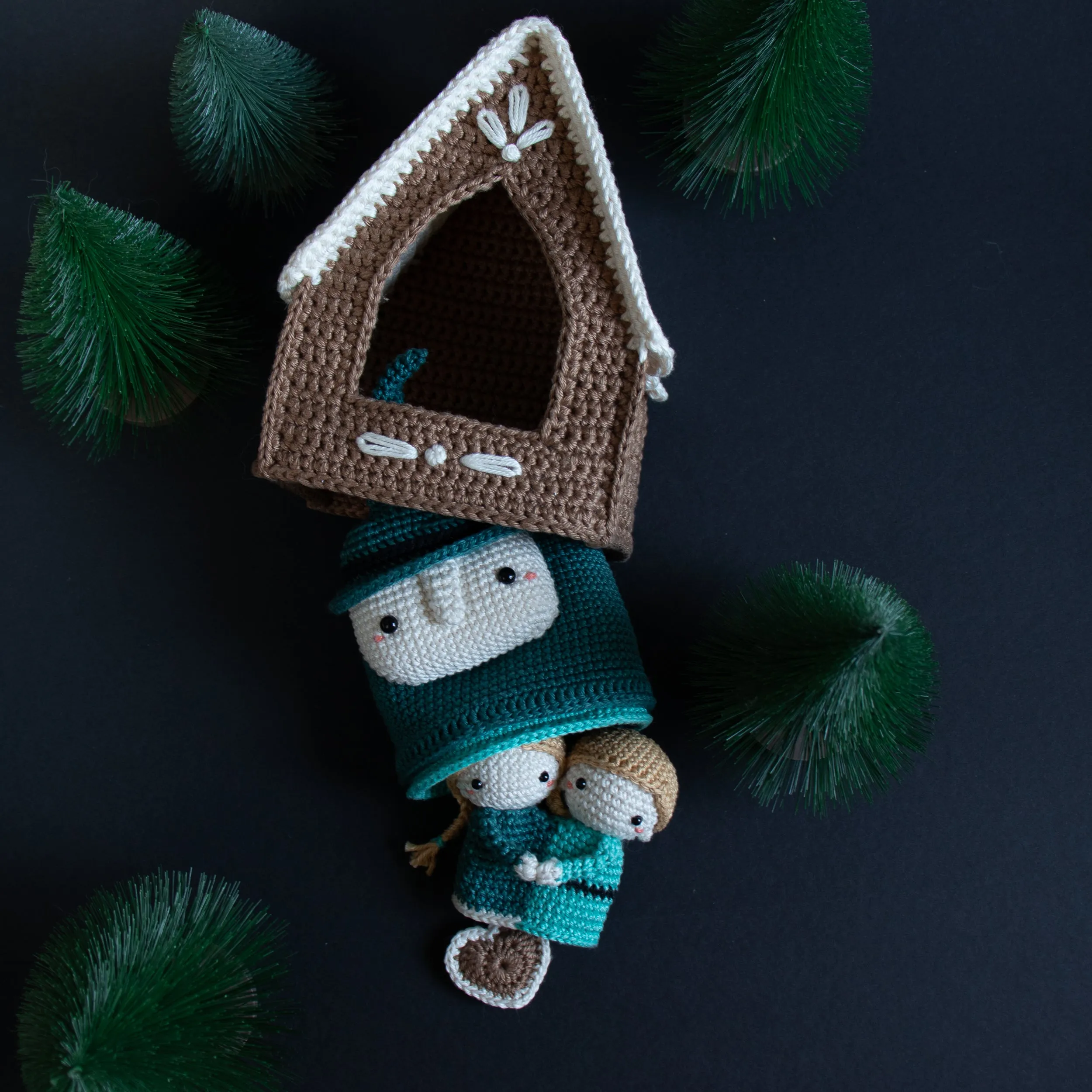 Crochet Pattern . Hansel & Gretel . Matryoshka
