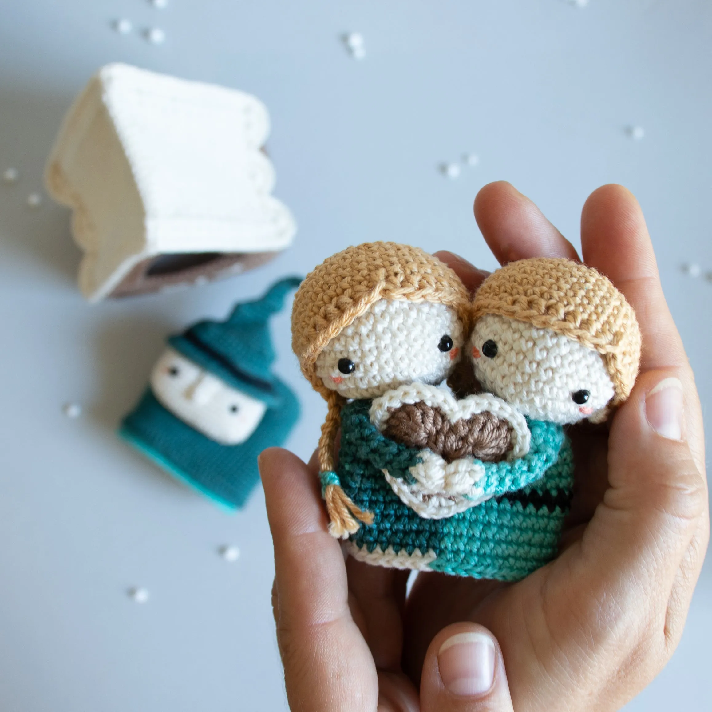 Crochet Pattern . Hansel & Gretel . Matryoshka