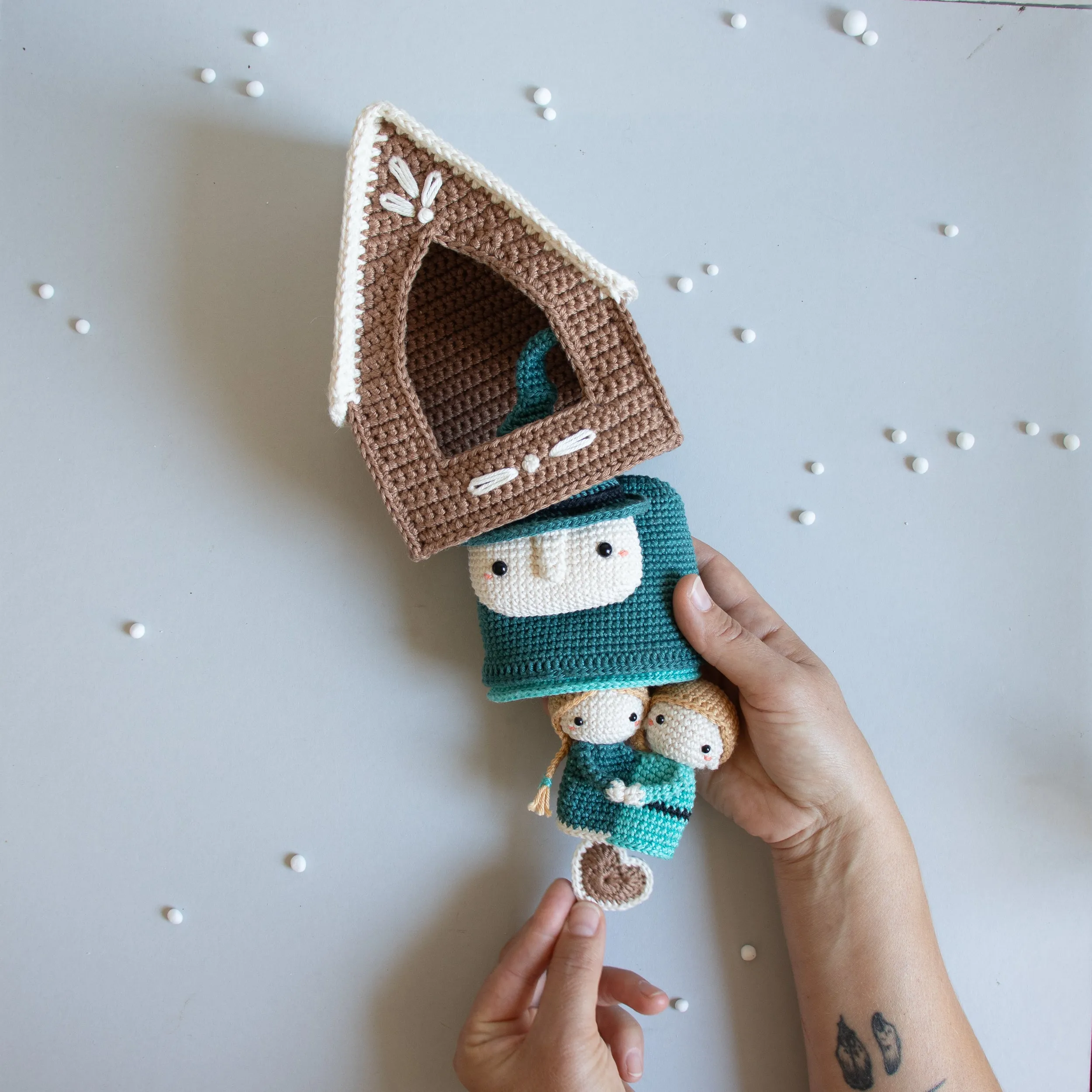 Crochet Pattern . Hansel & Gretel . Matryoshka