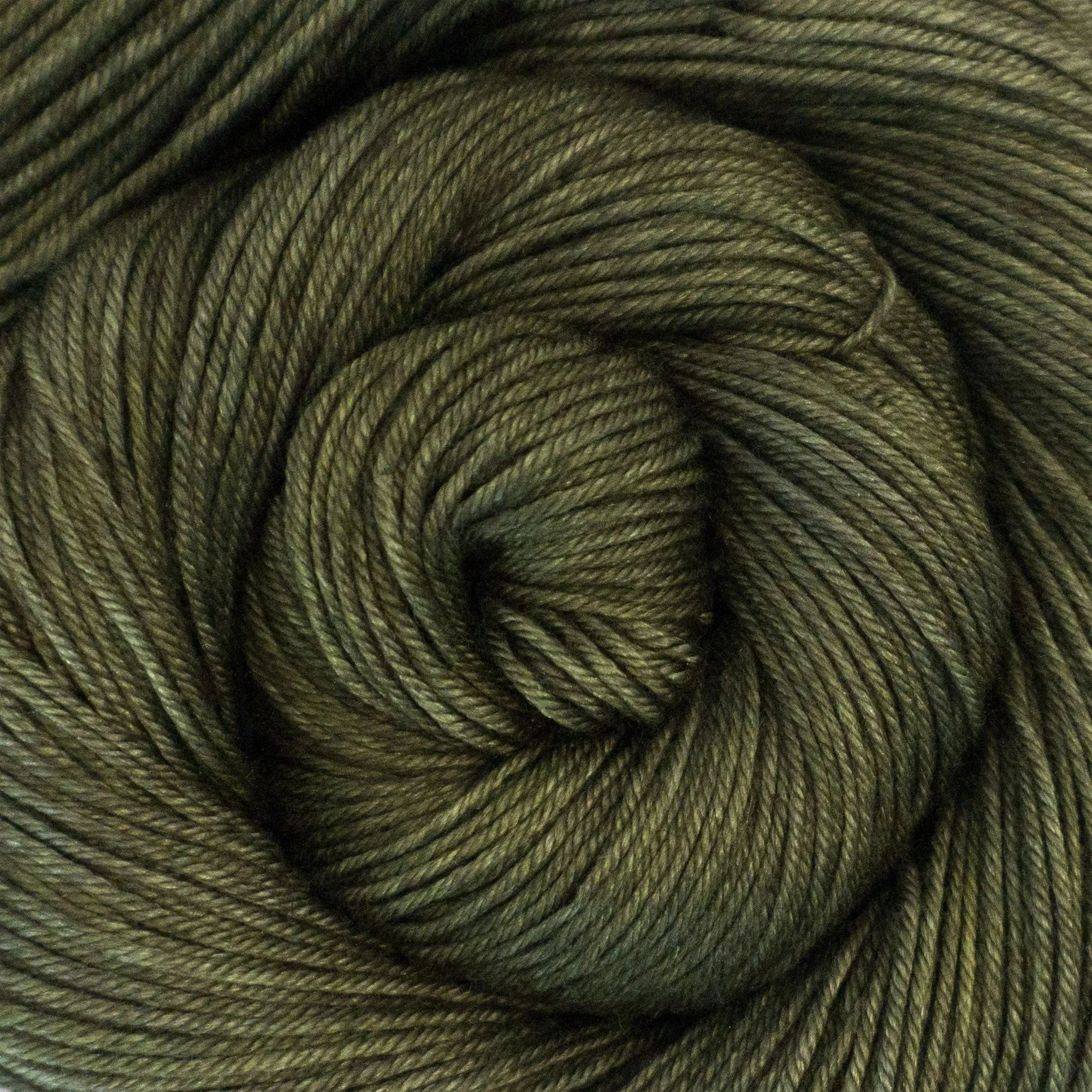 DK Yakity Yak Yarn - Olive Semi Solid