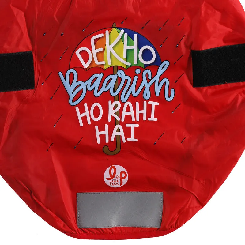 Dog Raincoat - Dekho Baarish Ho Rahi Hai