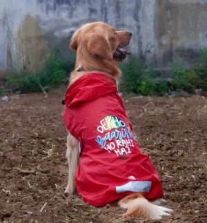 Dog Raincoat - Dekho Baarish Ho Rahi Hai