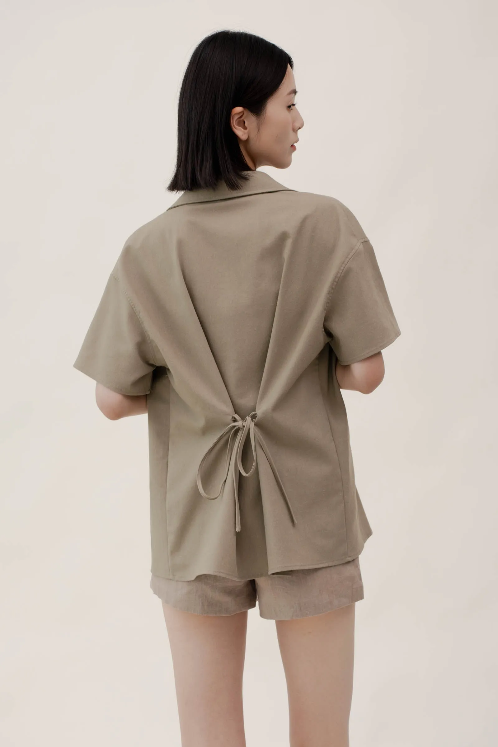 ELISE Shirt - Kahki