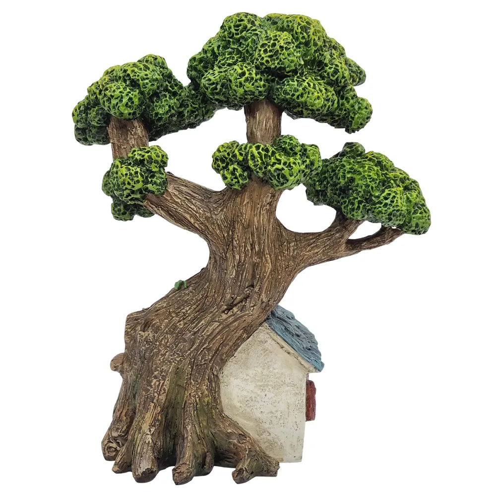 Fairy Tree House with Opening Door