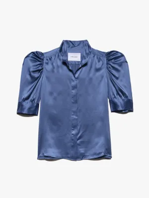 Gillian Top -- Slate Blue