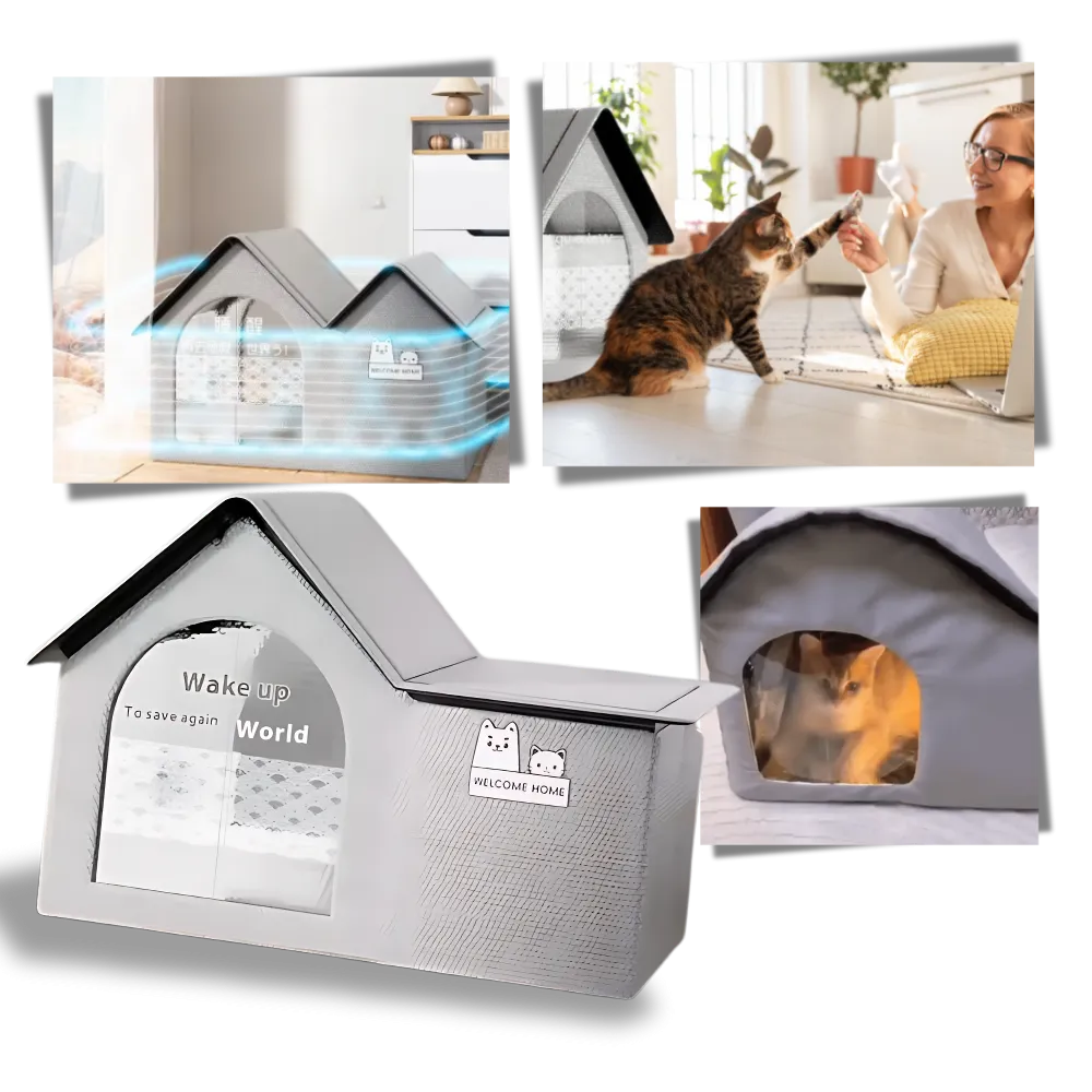 Heat Reflective Insulation Cool Cat House