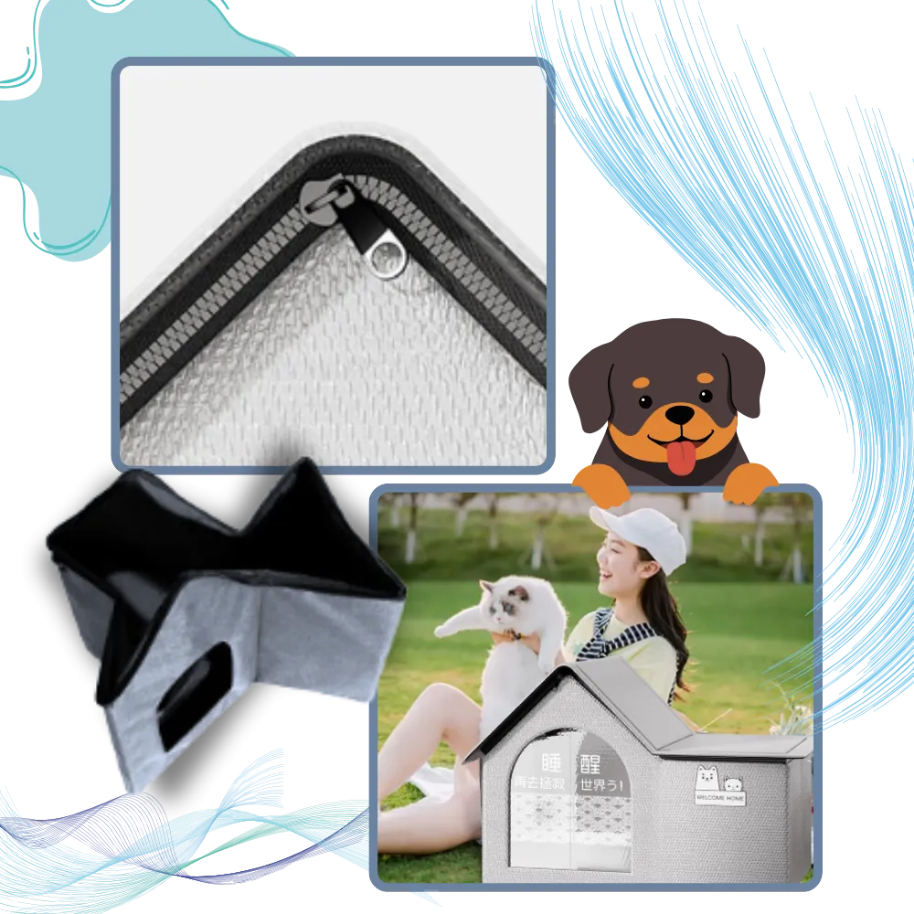 Heat Reflective Insulation Cool Cat House