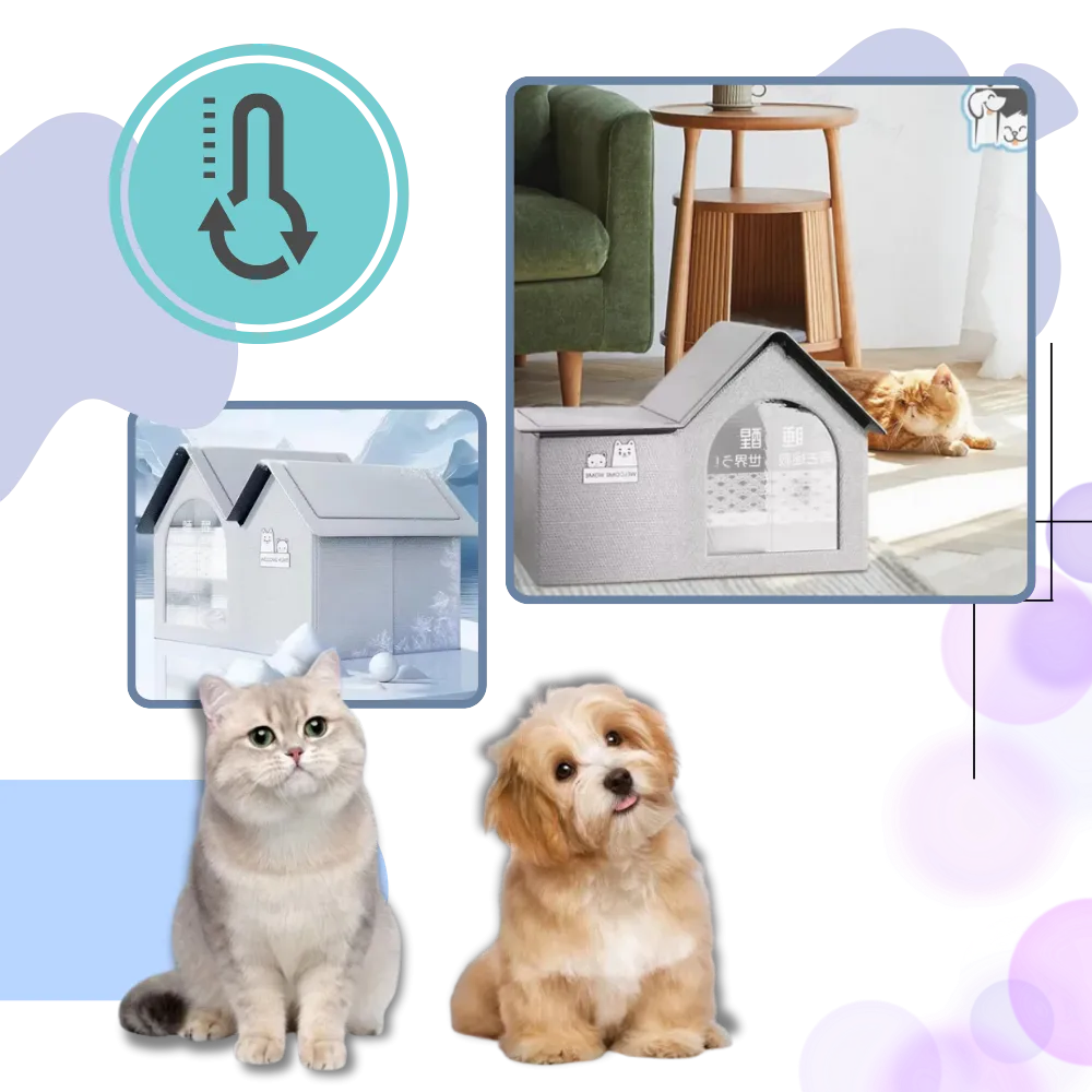 Heat Reflective Insulation Cool Cat House