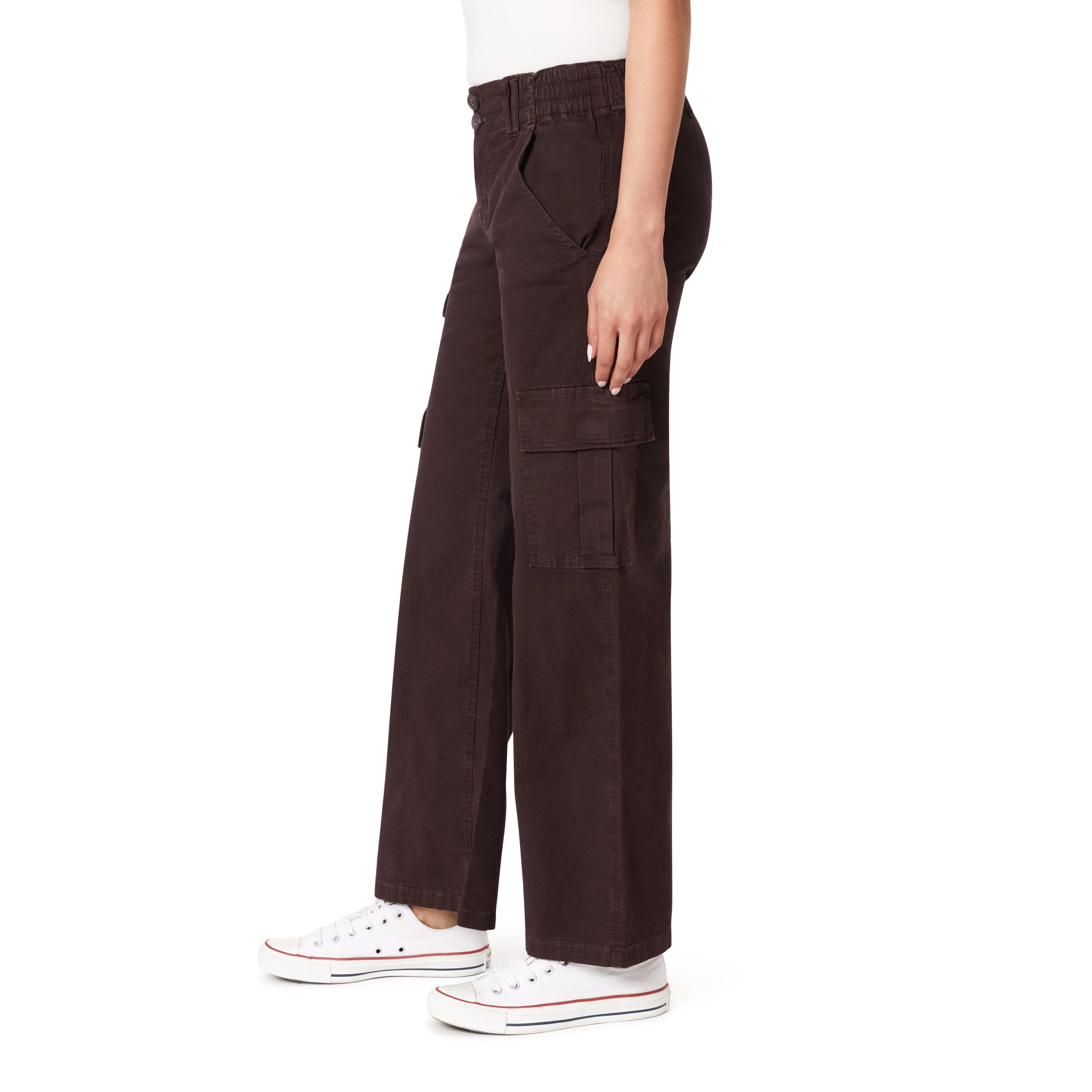 InstaStretch Feisty Curvy Low Rise Relaxed Cargo Pants
