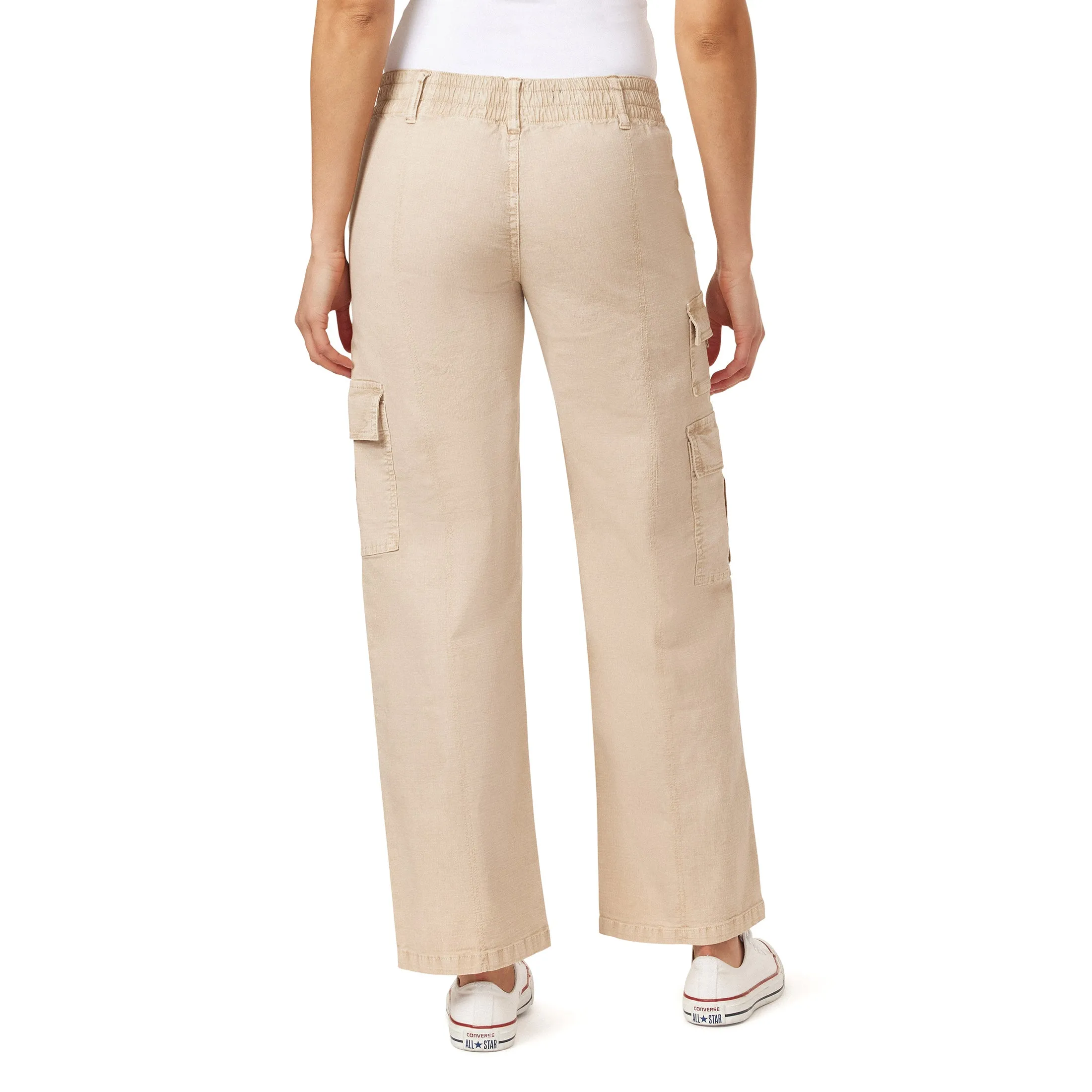 InstaStretch Feisty Curvy Low Rise Relaxed Cargo Pants
