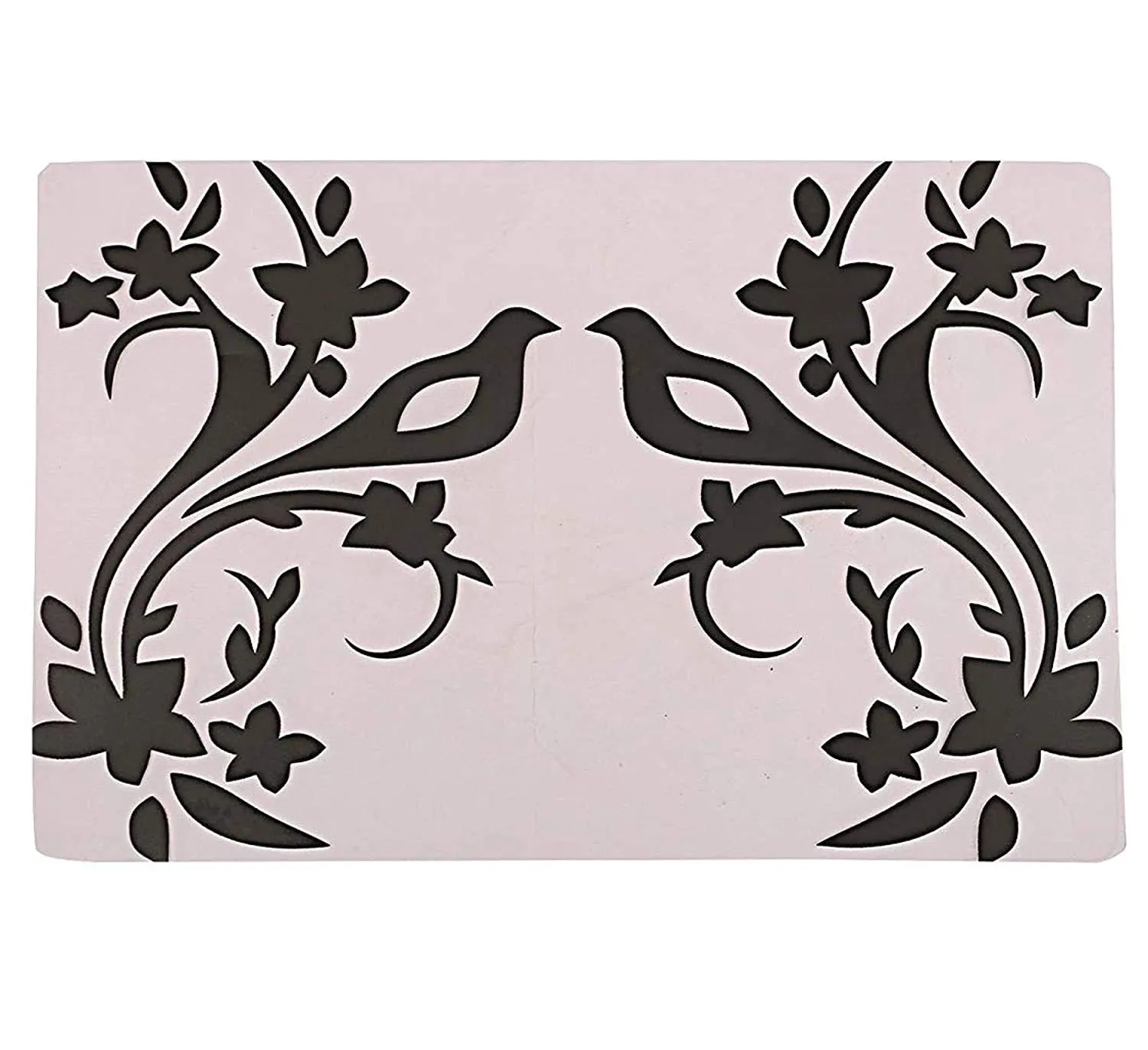 Kuber Industries Refrigerator Drawer Mat|Bird Design & Water Proof PVC Material,Pack of 6 (Multicolour)-CTKTC0710(Polyvinyl Chloride)