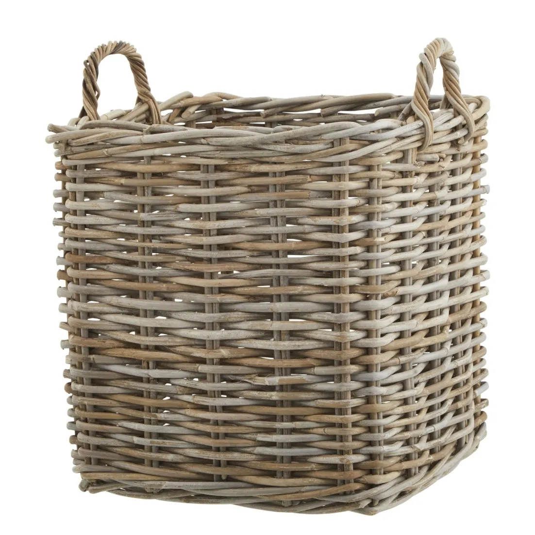 Kubu Square Rattan Storage Basket