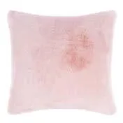 Melanie Faux Fur Blush Cushion
