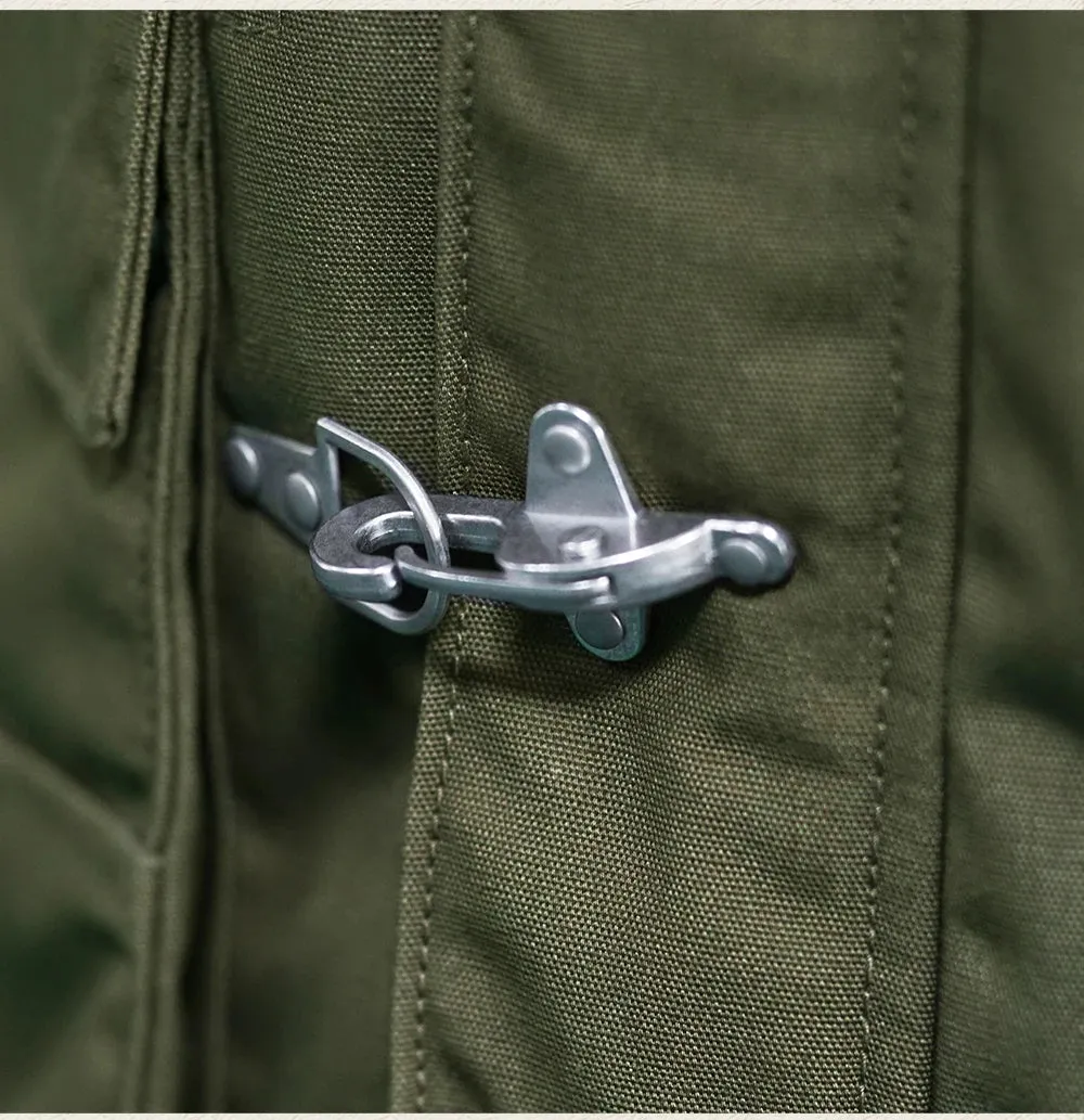 Men's Fireman Jacket Stand Collar Waterproof Windproof Military Clothing