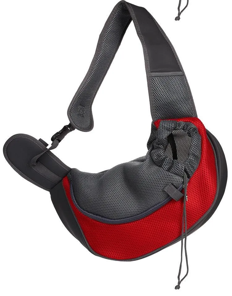 Mesh Sling Travel Pet Carrier