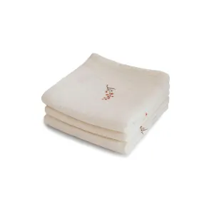 Mushie Muslin Cloths - 3 Pack - Flowers