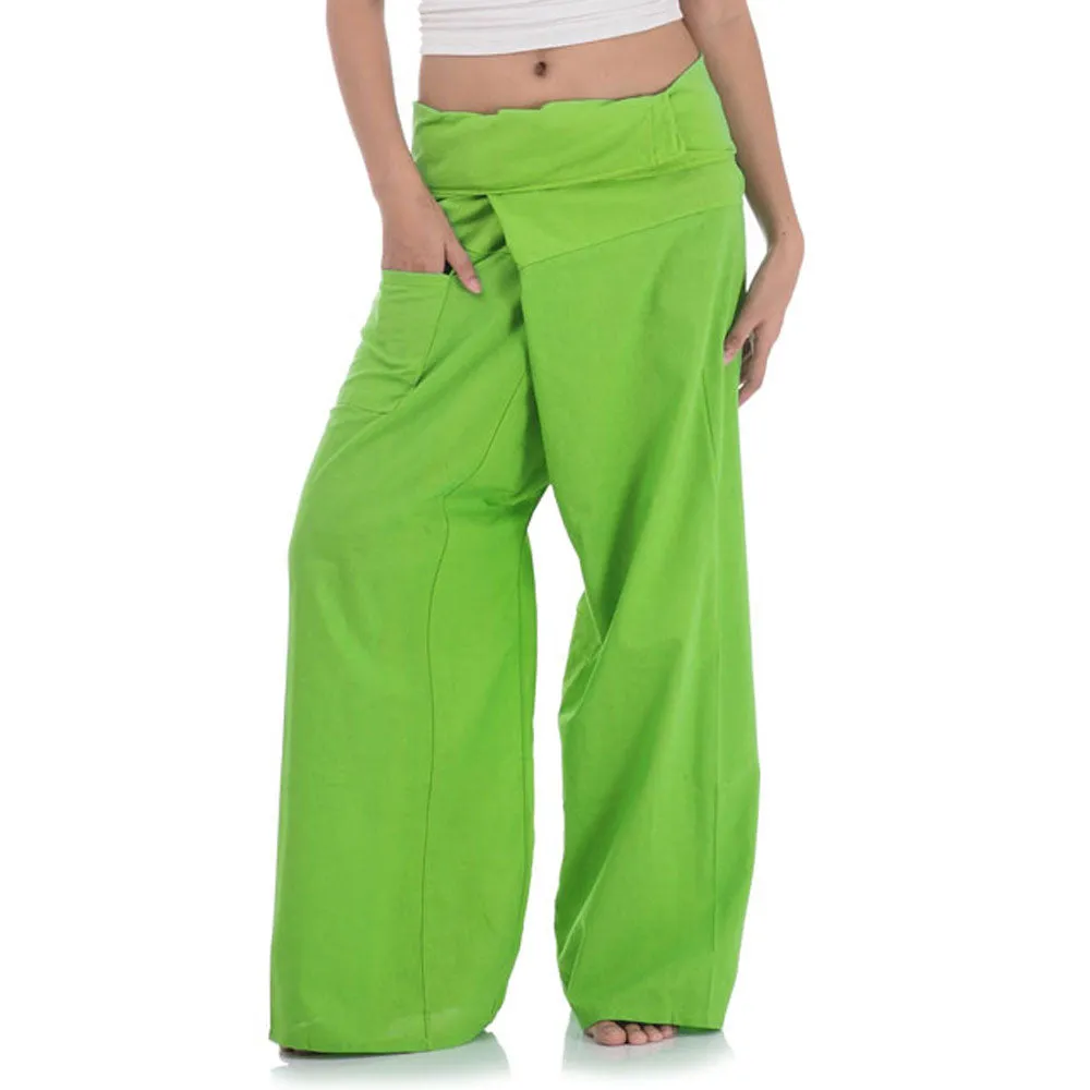 Olive Grove Women's Thai Fisherman Pants