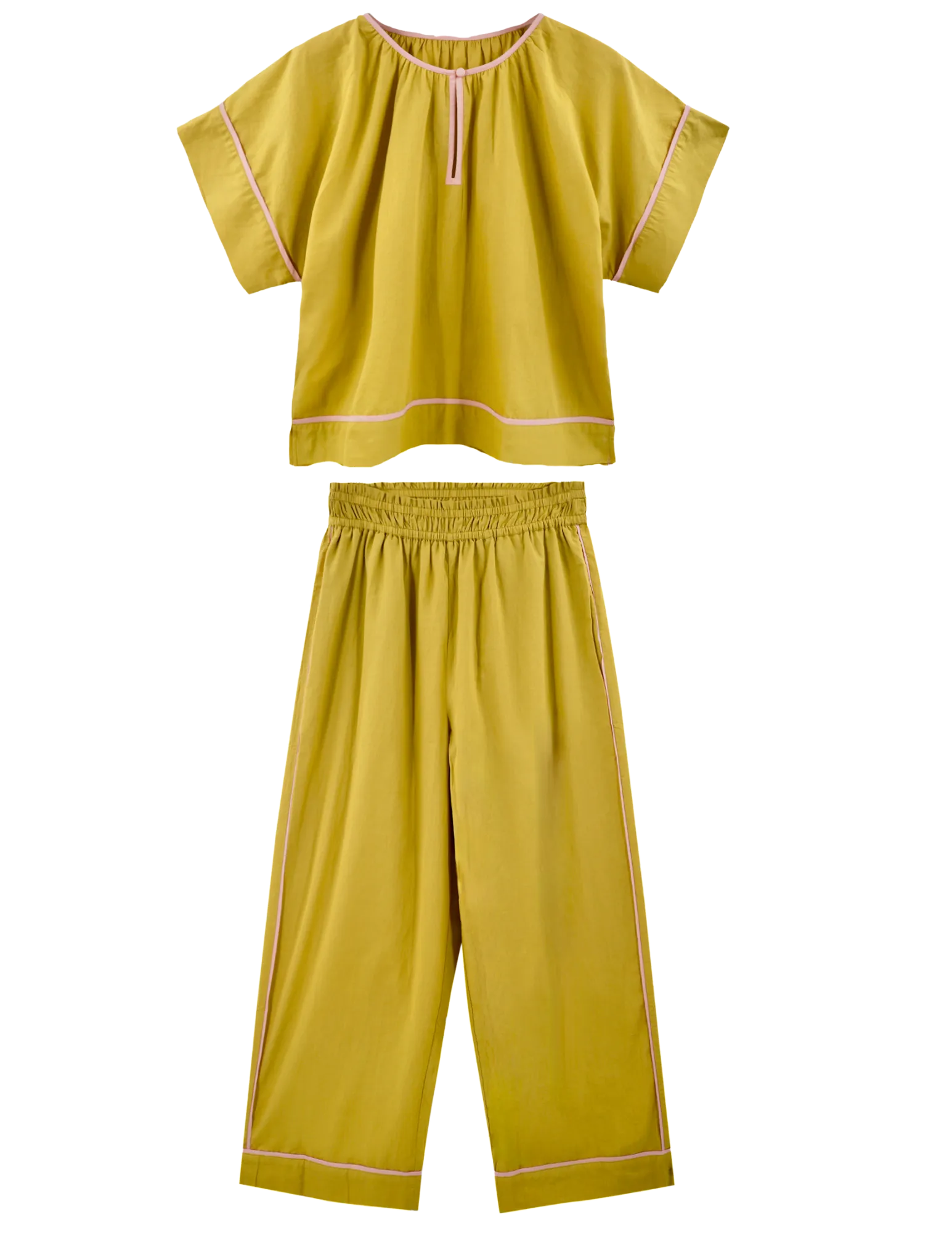 Pajama Pant Set in Sulphur