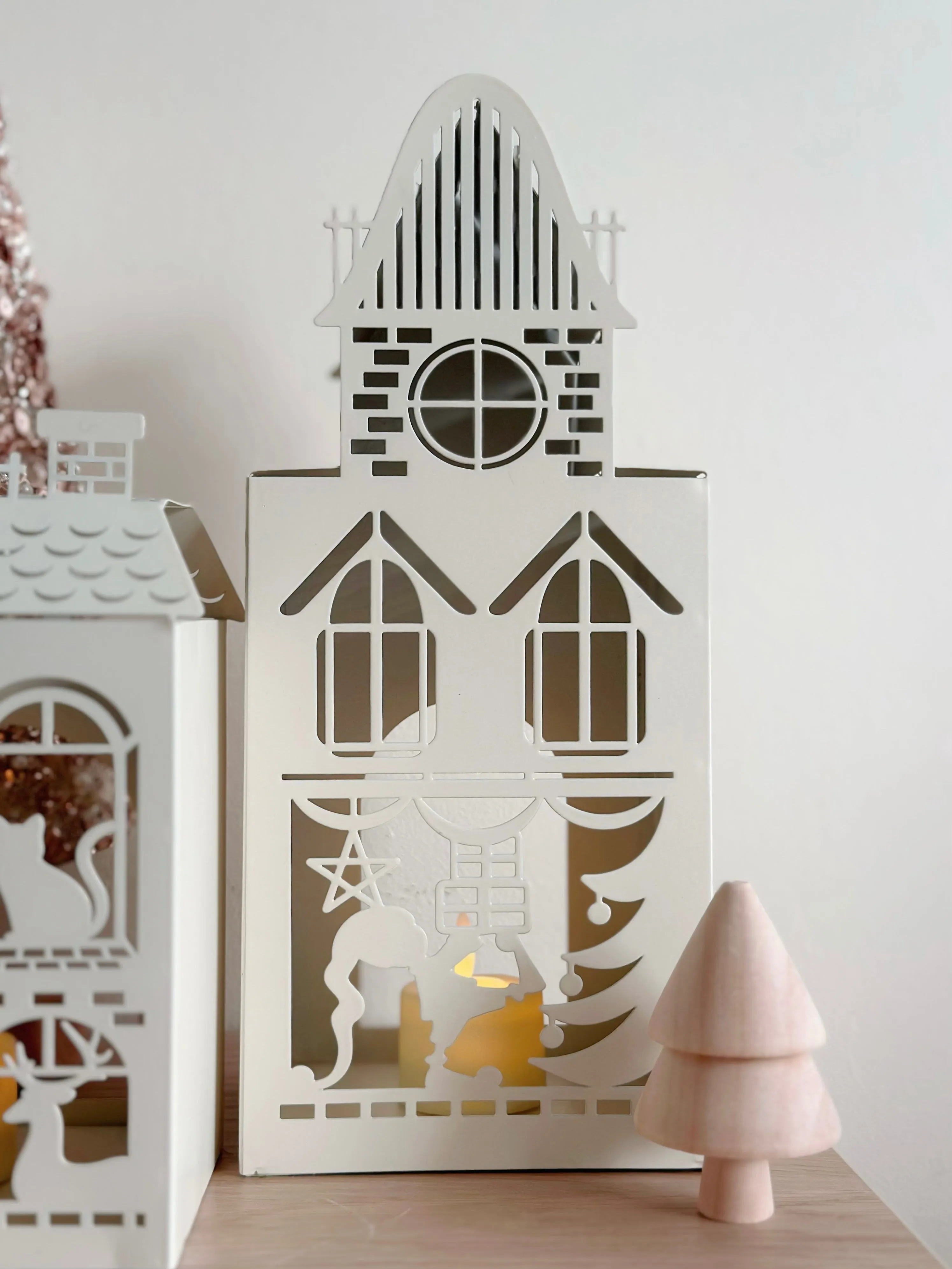 PRE-ORDER (11-16 Dec): Whimsical Christmas Village Tealight Houses (4 options)