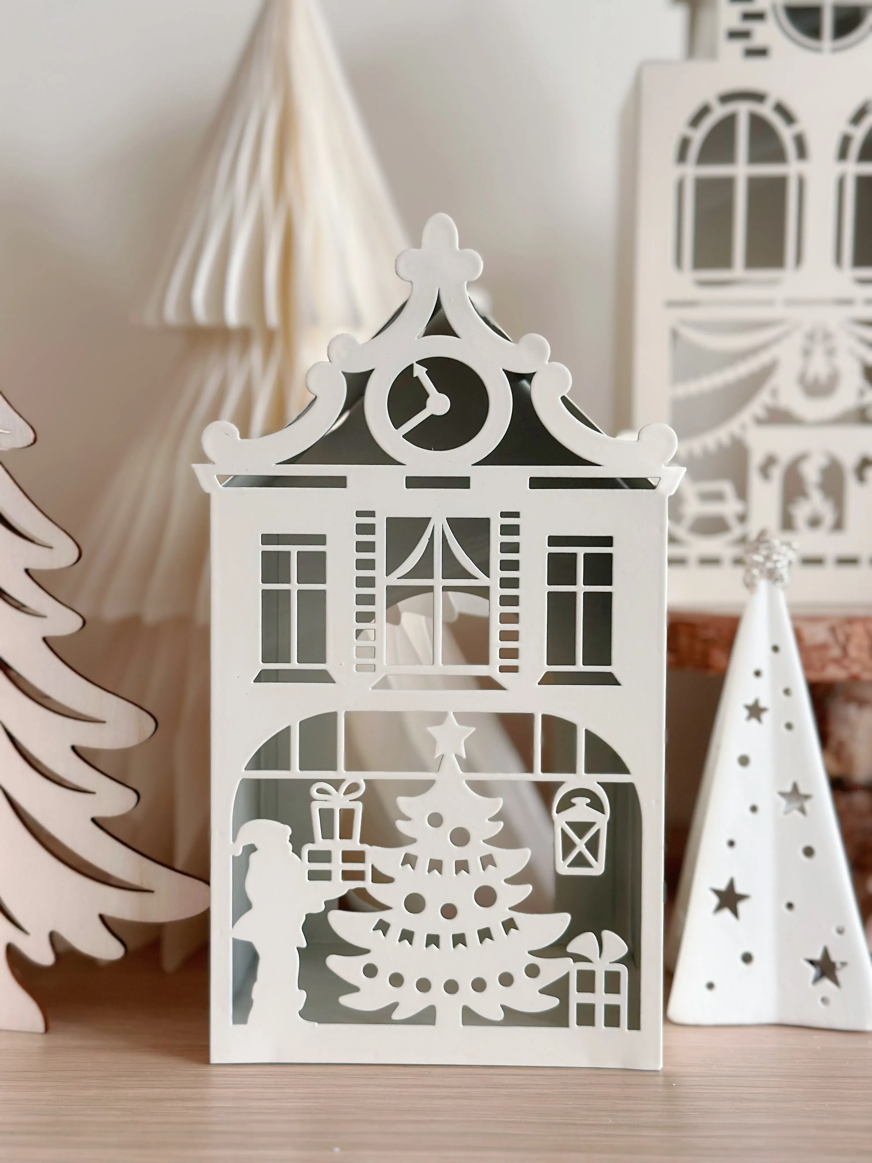 PRE-ORDER (11-16 Dec): Whimsical Christmas Village Tealight Houses (4 options)