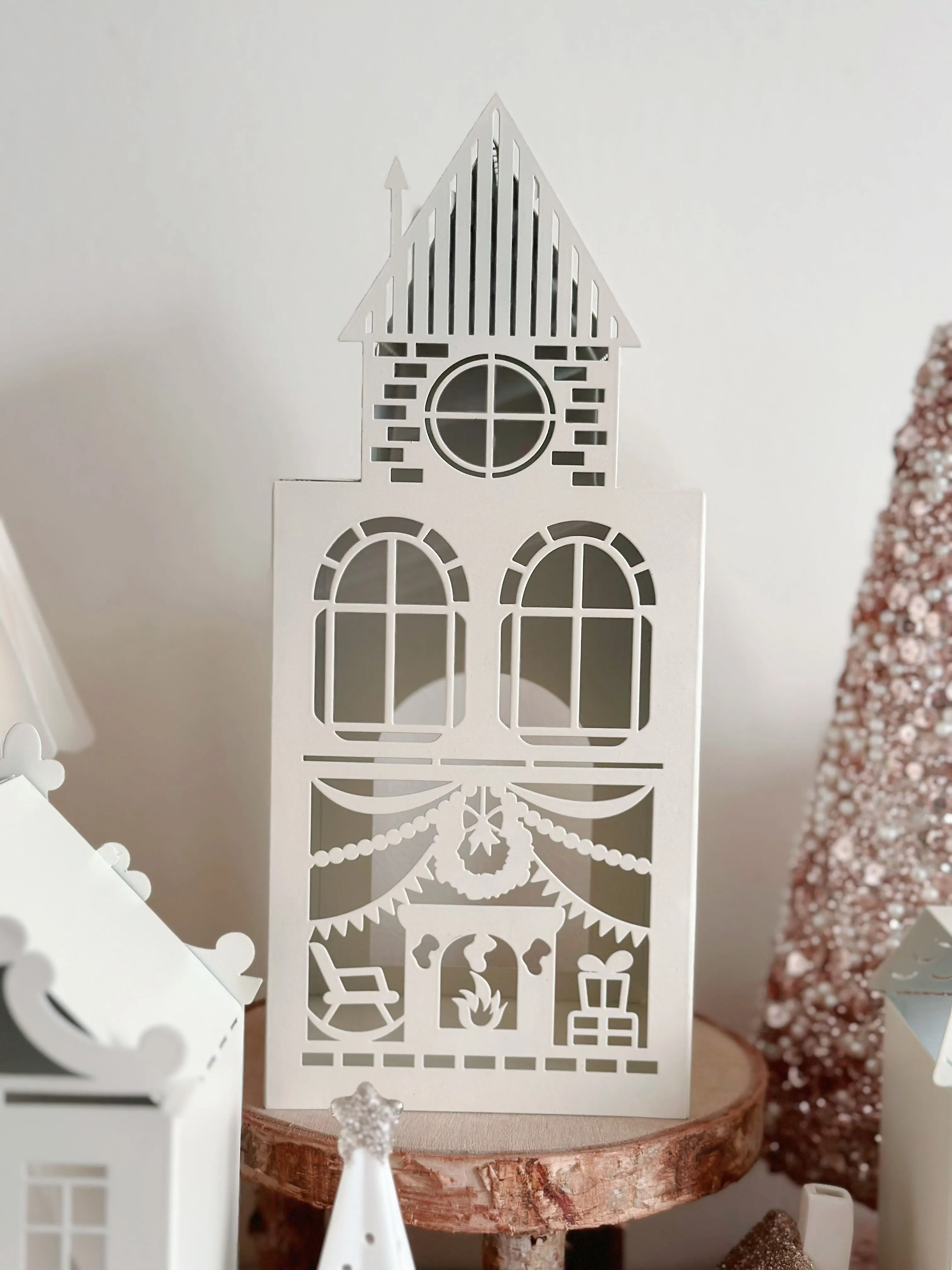 PRE-ORDER (11-16 Dec): Whimsical Christmas Village Tealight Houses (4 options)