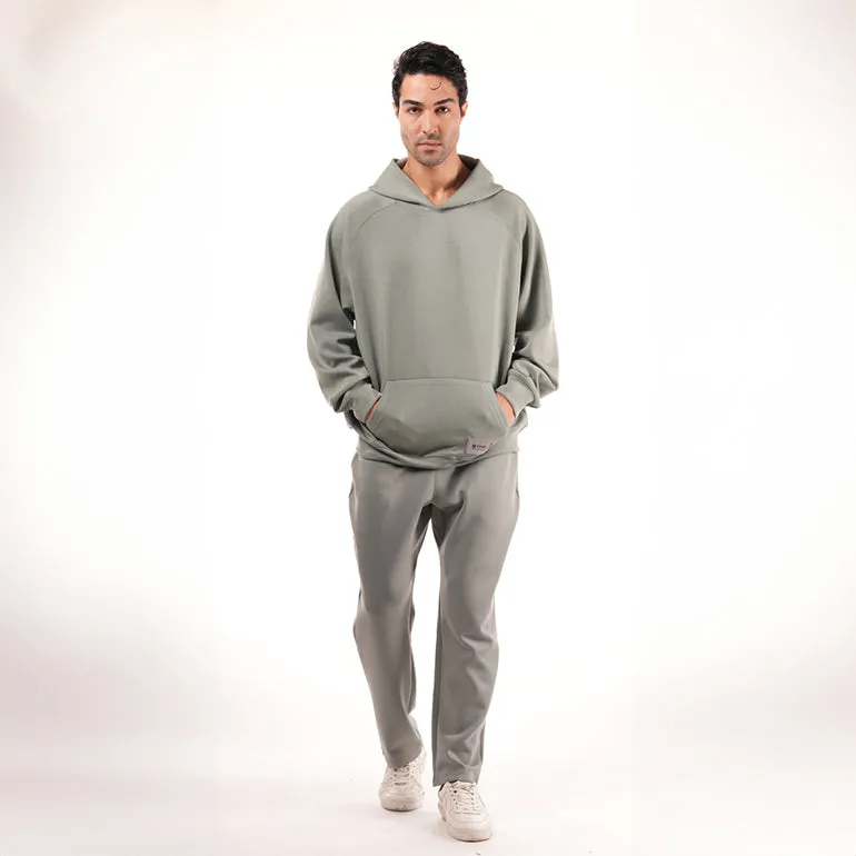 Premium Straight Pants For Men - Light Sage