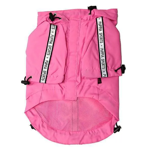Puppia Base Dog Raincoat - Pink