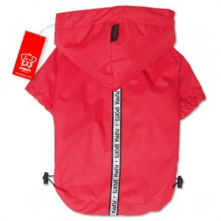 Puppia Base Dog Raincoat - Red