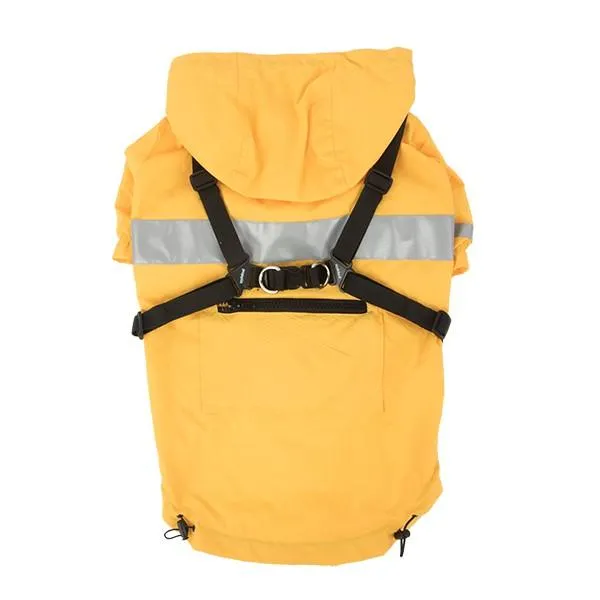 Puppia - Wilderness Rain-Harness-Coat - Red